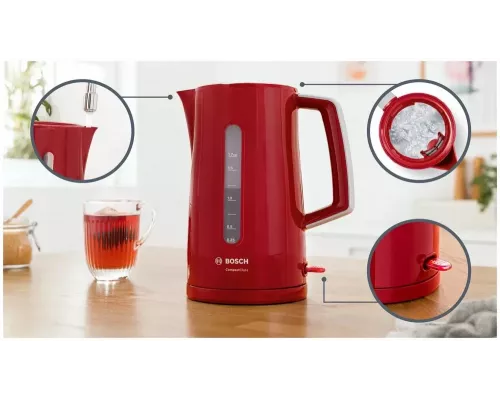 Чайник Bosch TWK3A014 красный