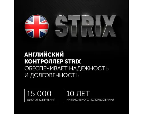 Чайник Polaris PWK 1563CGL графит/прозрачный