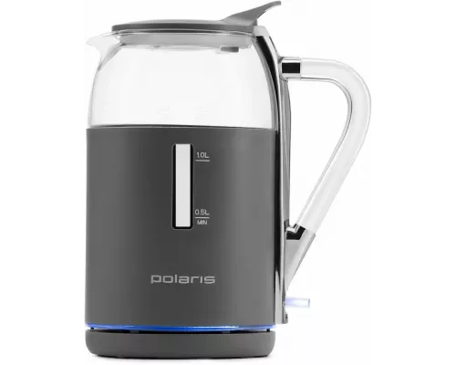 Чайник Polaris PWK 1563CGL графит/прозрачный