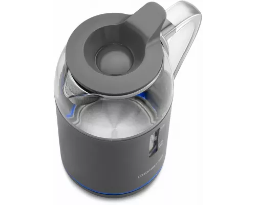 Чайник Polaris PWK 1563CGL графит/прозрачный