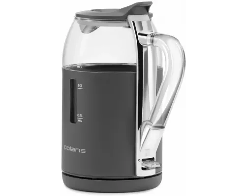 Чайник Polaris PWK 1563CGL графит/прозрачный