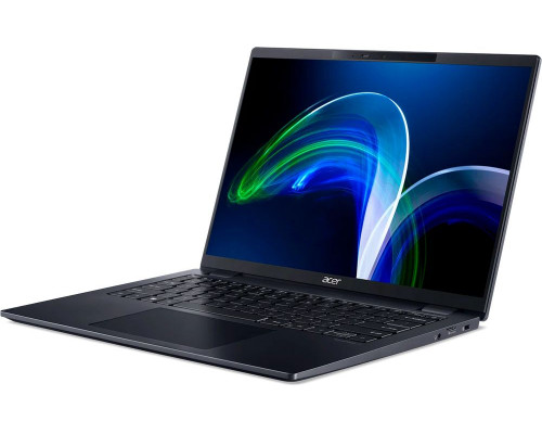 Ноутбук Acer TMP614P-52-74QX TravelMate  14.0'' WUXGA(1920x1200) IPS/Intel Core i7-1165G7 2.80GHz Quad/16GB+512GB SSD/Integrated/WiFi/BT/2.0MP/microSD/Fingerprint/3cell/1 kg/W11Pro/1Y/BLACK