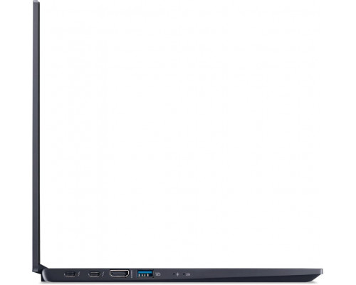 Ноутбук Acer TMP614P-52-74QX TravelMate  14.0'' WUXGA(1920x1200) IPS/Intel Core i7-1165G7 2.80GHz Quad/16GB+512GB SSD/Integrated/WiFi/BT/2.0MP/microSD/Fingerprint/3cell/1 kg/W11Pro/1Y/BLACK