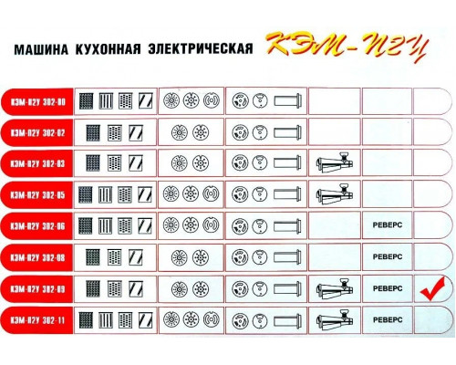 Мясорубка Белвар Помощница КЭМ-П2У 302-09, зеленый