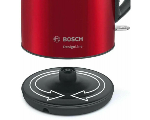 Чайник BOSCH TWK 3P424, красный