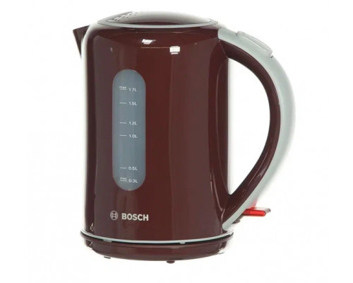 Чайник электрический Bosch TWK7604 1.7л. 2200Вт бордовый