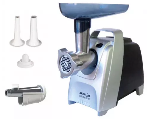 Мясорубка Аксион М 62.04 черно-серебристый