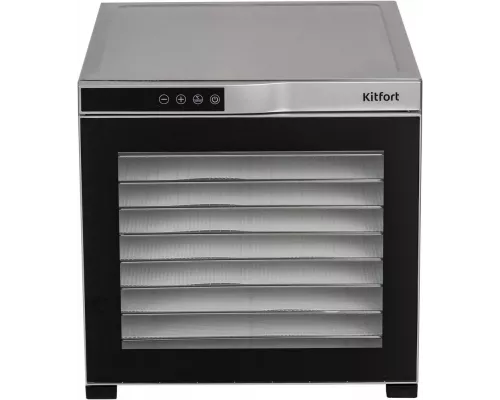 Сушилка для овощей и фруктов Kitfort КТ-1910 нерж.сталь