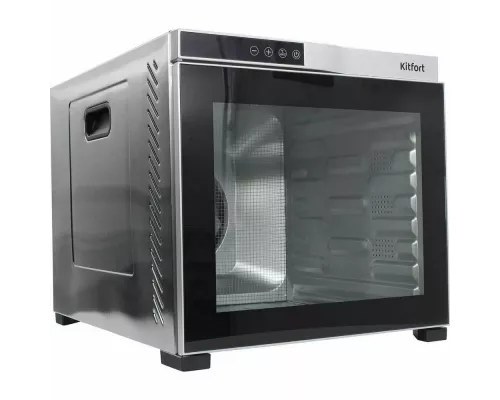 Сушилка для овощей и фруктов Kitfort КТ-1910 нерж.сталь