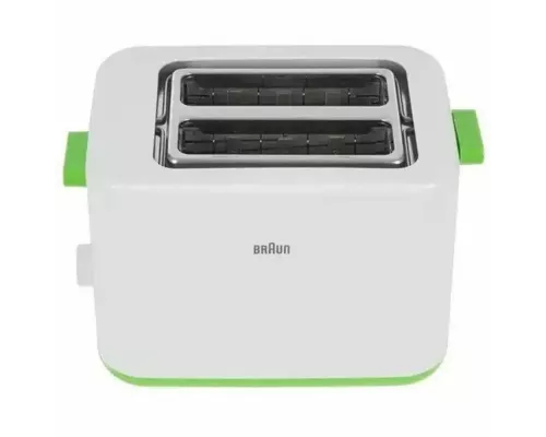 Тостер Braun HT1010GR 900Вт белый/зеленый