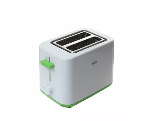 Тостер Braun HT1010GR 900Вт белый/зеленый