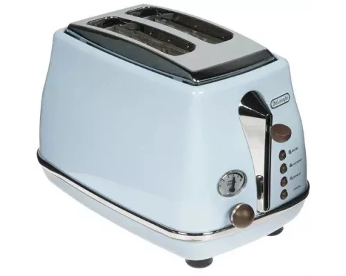 Тостер DeLonghi CTOV2103.AZ 900Вт голубой