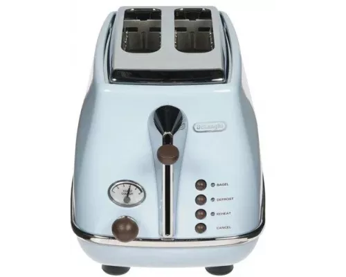 Тостер DeLonghi CTOV2103.AZ 900Вт голубой