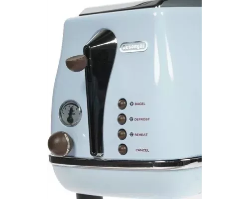 Тостер DeLonghi CTOV2103.AZ 900Вт голубой