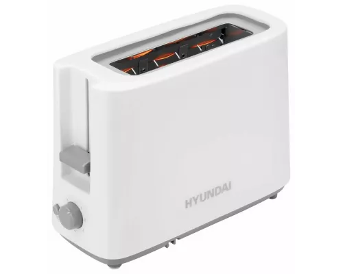 Тостер Hyundai HYT-8006 белый/серый