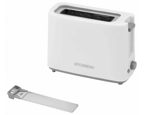 Тостер Hyundai HYT-8006 белый/серый