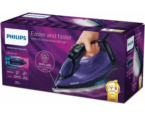 Утюг Philips GC3925/30 синий/черный