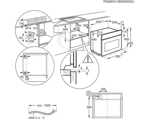 Встраиваемая микроволновая печь AEG KMK721880B