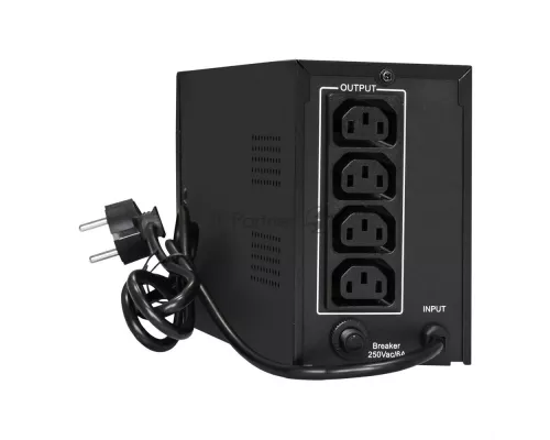 ИБП ExeGate Power Back BNB-800.LED.AVR.4C13 <800VA/480W, LED, AVR, 4*C13, металлический корпус, Black> EX292773RUS