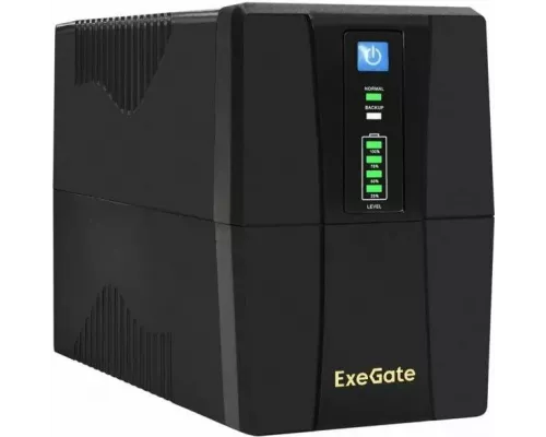 ИБП ExeGate SpecialPro UNB-600.LED.AVR.4C13.RJ.USB <600VA/360W, LED, AVR, 4*C13, RJ45/11, USB, Black>