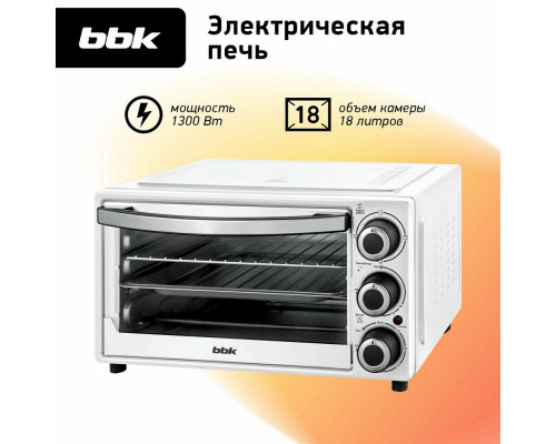 Мини-печь BBK OE1832M белый Мини-печь BBK OE1832M белый