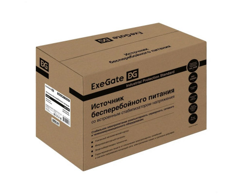 ИБП ExeGate SpecialPro Smart LLB-1500.LCD.AVR.EURO.RJ <1500VA/950W, LCD, AVR, 4 евророзетки, RJ45/11, Black>