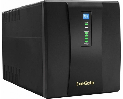 ИБП ExeGate SpecialPro UNB-1600.LED.AVR.EURO.RJ <1600VA/950W, LED, AVR, 4 евророзетки, RJ45/11, Black>