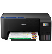 МФУ струйное EPSON EcoTank L3251 (A4, принтер/сканер/копир, 5760x1440dpi, 33чб/15цв. ppm, СНПЧ, WiFi, USB) (C11CJ67419)