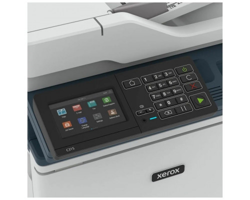 МФУ лазерное Xerox C315V_DNI A4 Duplex Net WiFi белый/синий