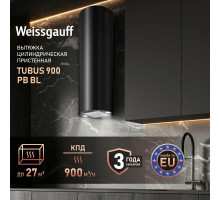 Вытяжка Weissgauff Tubus 900 PB BL черный