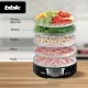 Сушилка для овощей и фруктов BBK BDH305D черный/металлик