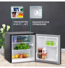 Холодильник NORDFROST NR 506 B черный матовый