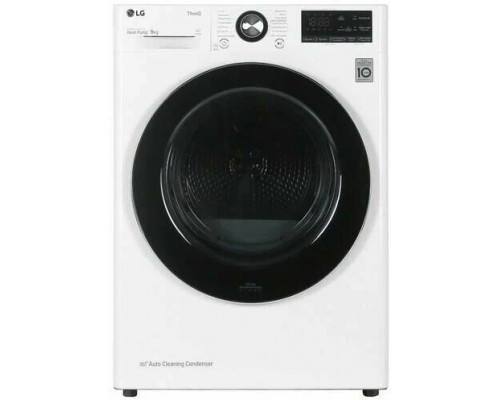 Сушильная машина LG DC90V9V9W белый/черный Сушильная машина LG DC90V9V9W белый/черный