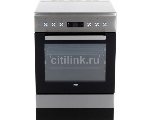 Плита стеклокерамическая BEKO FSM67320DXT серебристый