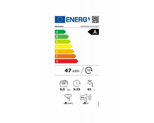 Стиральная машина ELECTROLUX EW2F5W82