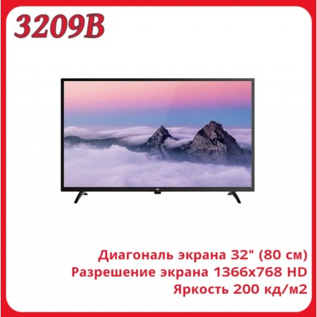 Телевизор BQ 3209B Black 