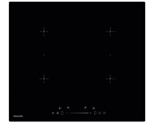 Поверхность индукционная GRAUDE IK 60.2 B черный.