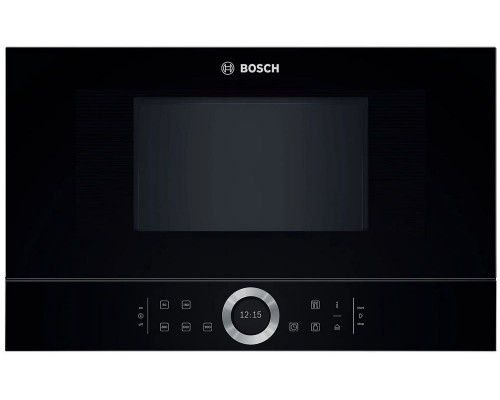 Встраиваемая микроволновая печь BOSCH BFL634GB1 21л. 900Вт черный