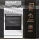 Кухонная плита Weissgauff WGS G4G01 W белый