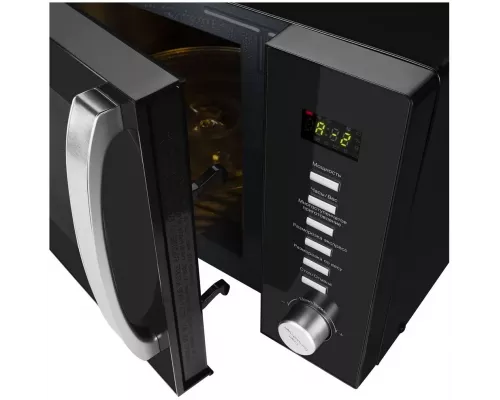 Микроволновая печь Hyundai HYM-D3028 черный/серебристый