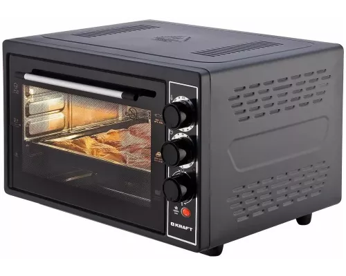 Мини-печь KRAFT KF-MO 3804 RKBL черный