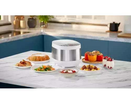 Мультиварка Philips HD4713/40 5л 980Вт белый/серебристый