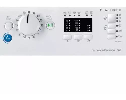 Стиральная машина Indesit BWSA 61051 WSV белый