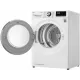 Сушильная машина LG DC90V9V9W белый/черный
