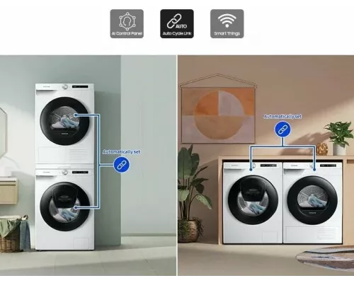 Сушильная машина Samsung DV90T5240AT/LP белый