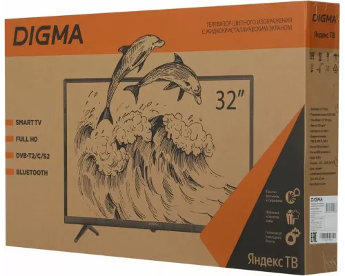 Телевизор DIGMA DM-LED32SBB35