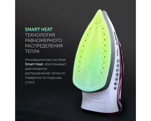 Утюг Polaris PIR2668AK 3m белый/розовый