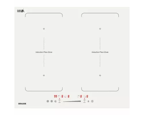 Варочная поверхность Graude IK 60.2 BW белая.