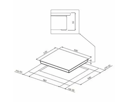 Варочная поверхность Graude IK 60.2 BW белая.