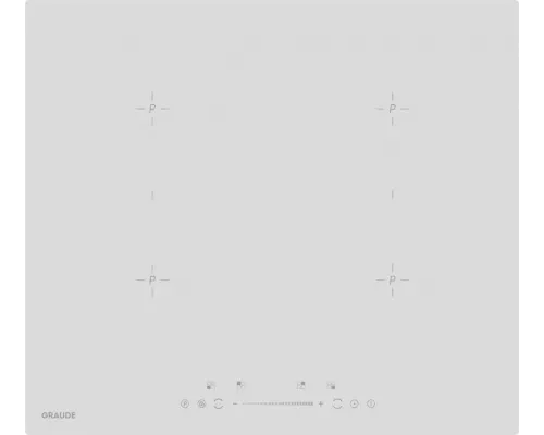 Варочная поверхность Graude IK 60.2 BW белая.